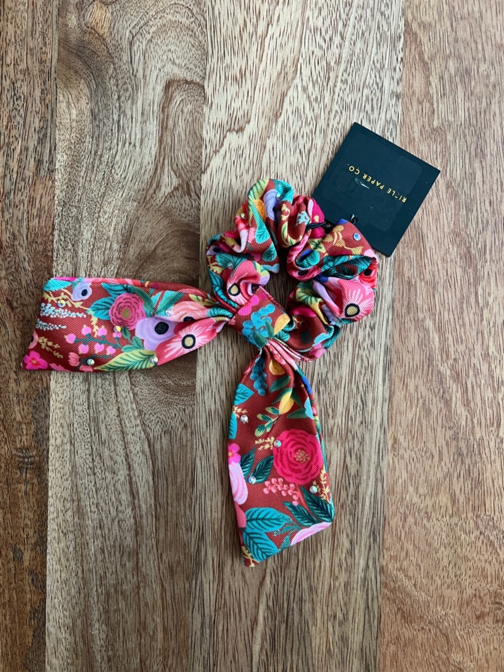 NWT Rifle Paper Co Scrunchie